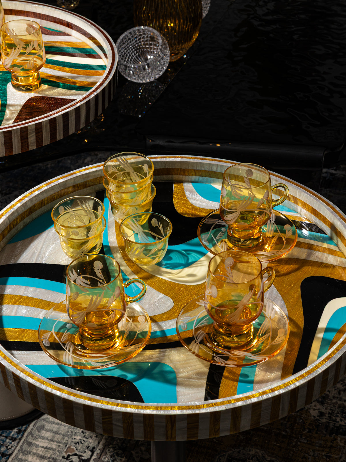 The Amber Laurel | Tea & Coffee Set