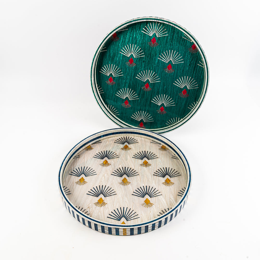 Blue Jade Tray