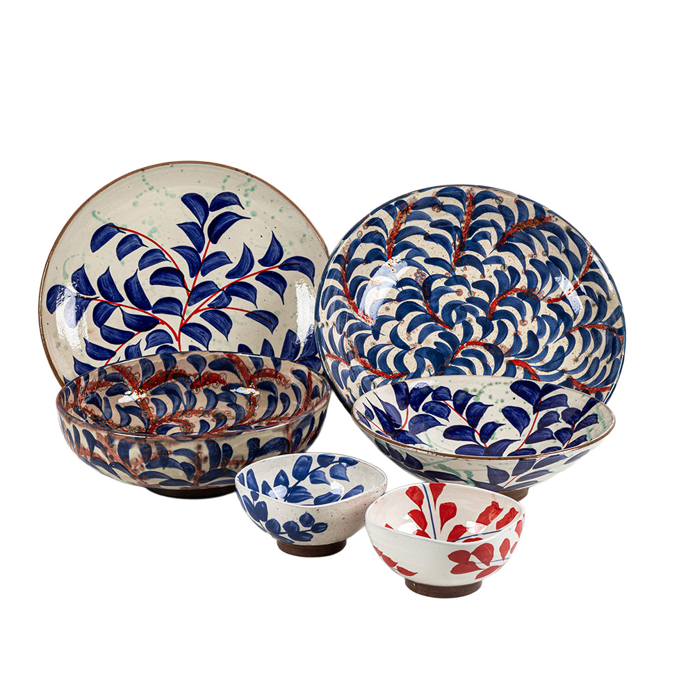 Azure Vine Line Large