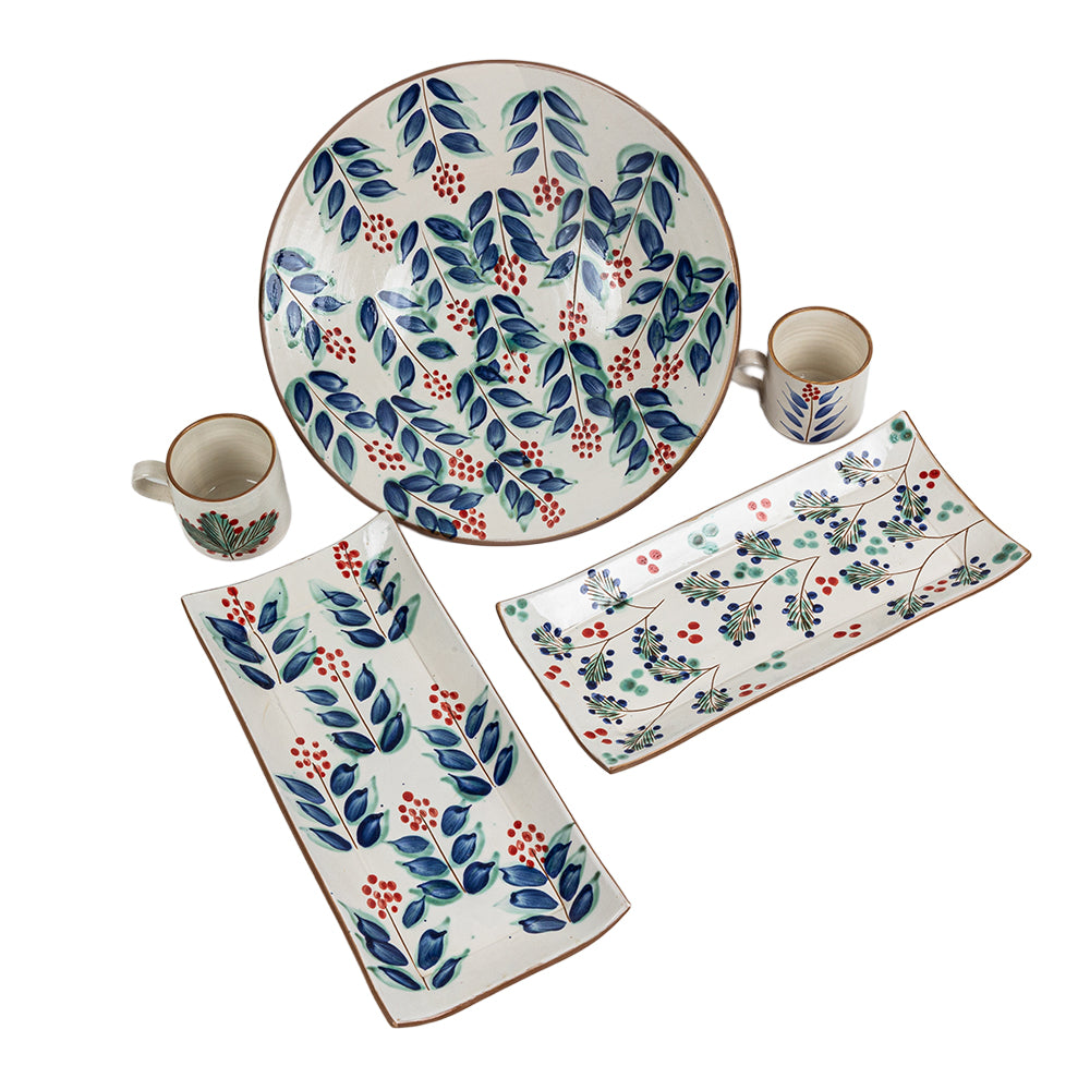 Berry Vine Rectangular plate