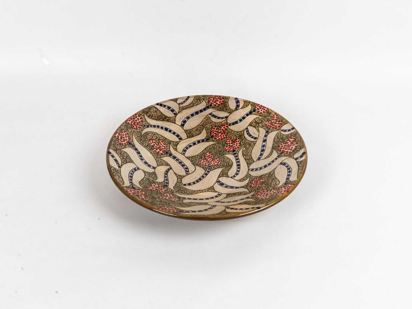 Golden Mosaic Plate