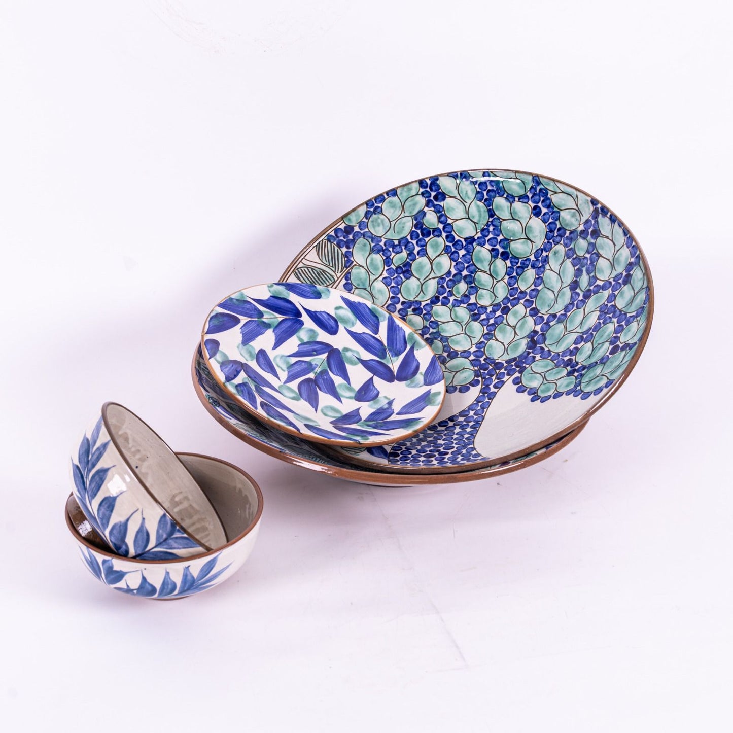Azure Tree Plate