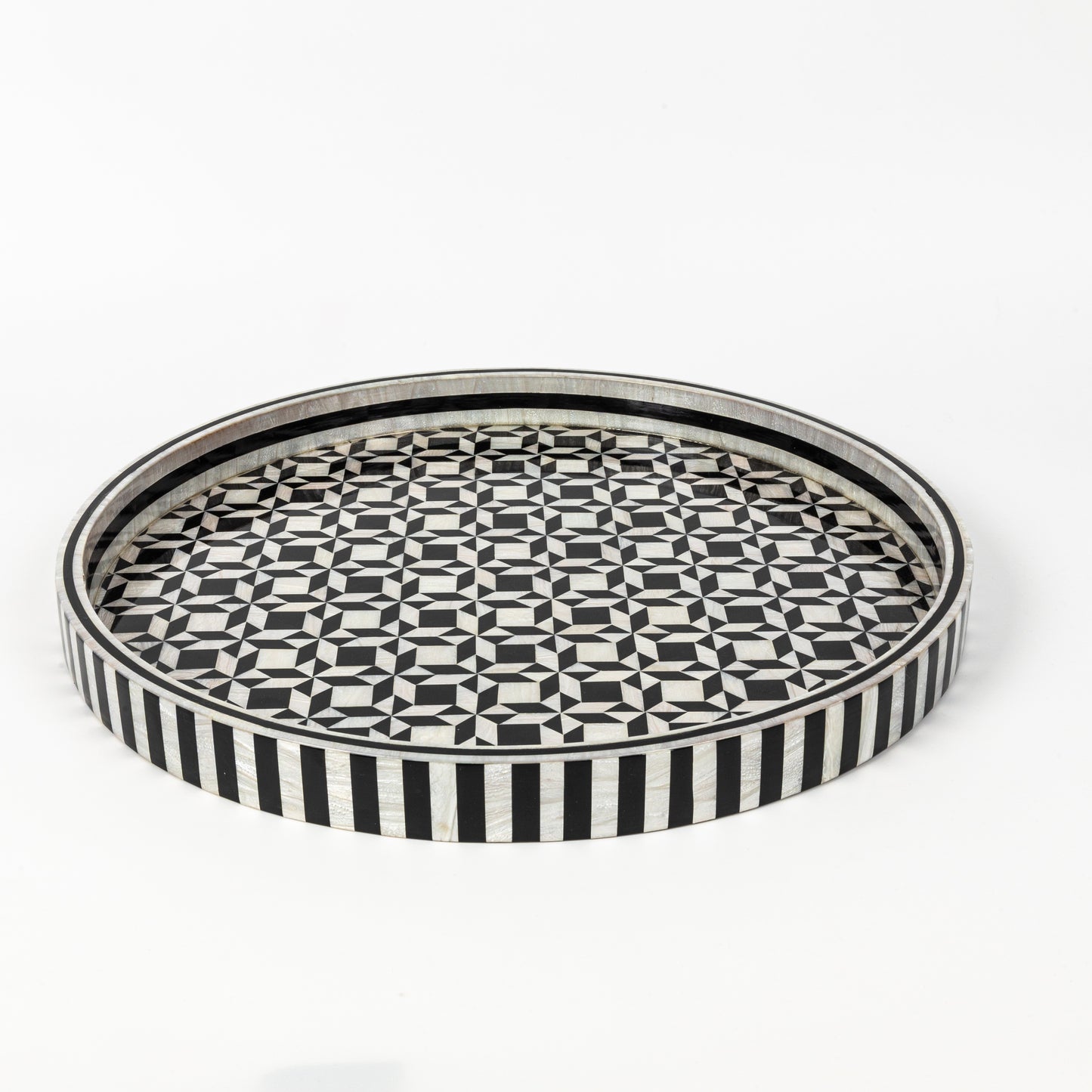 Black Andalus Mosaic Tray (NEW)