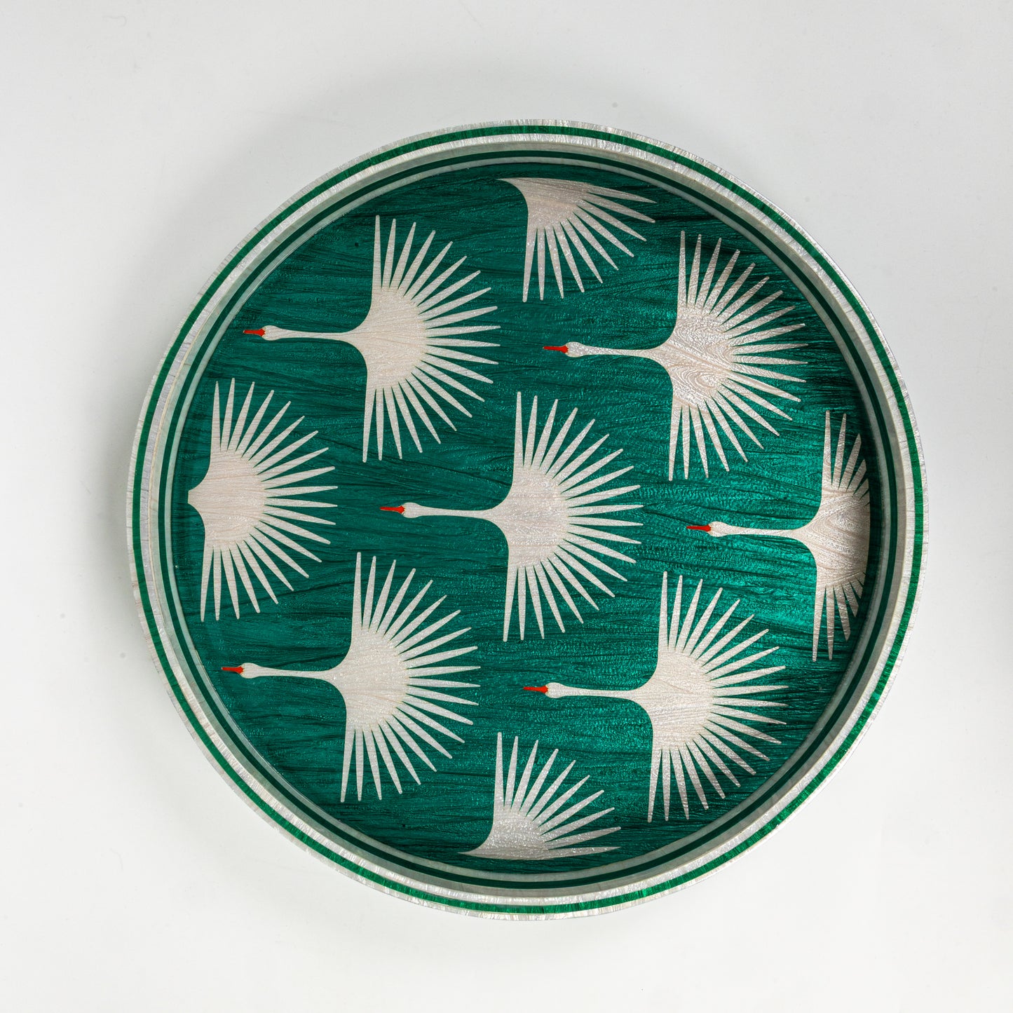 Emerald Swan Soleil Tray (NEW)