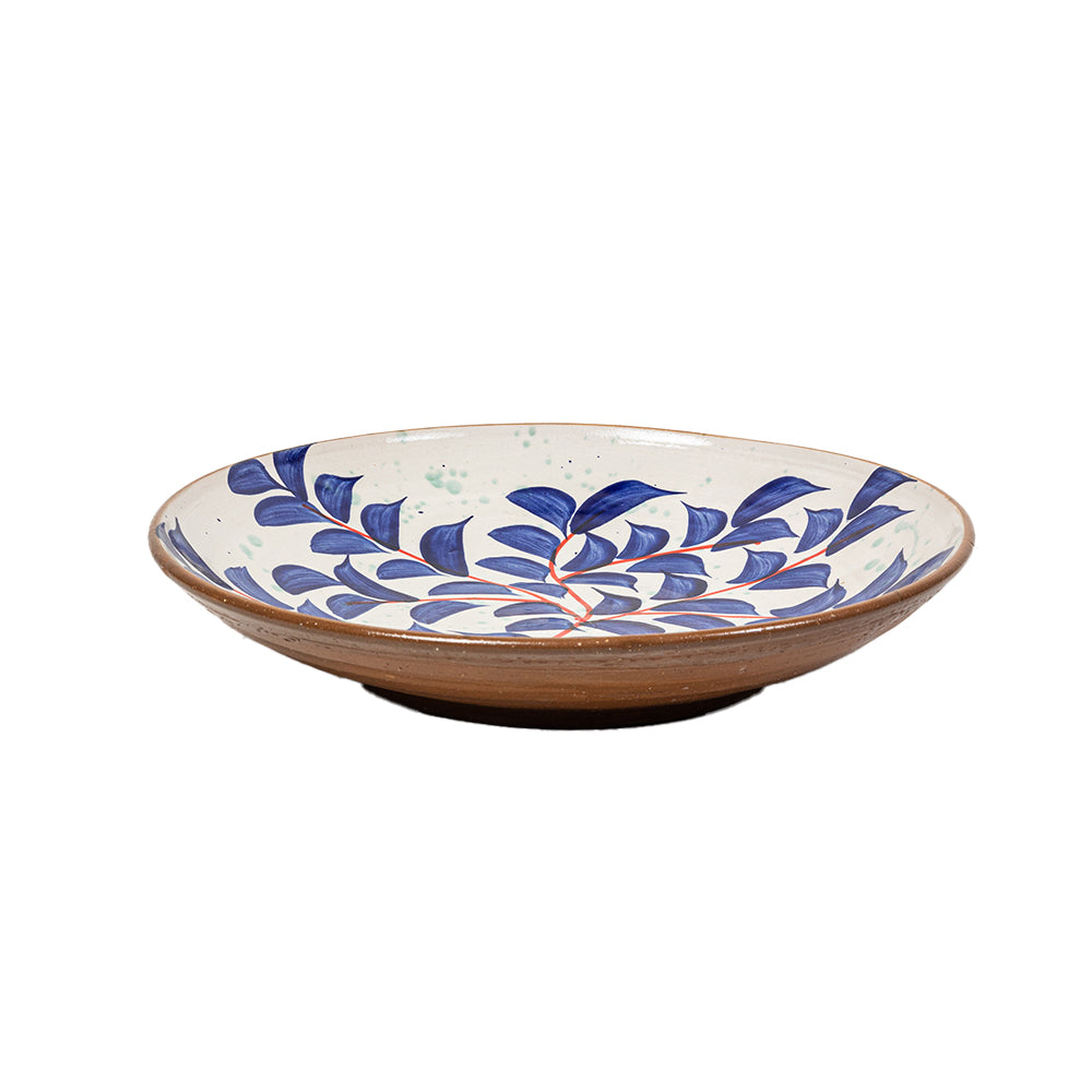 Azure Vine Plate Mid