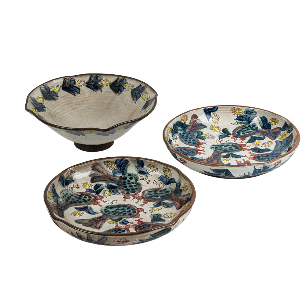 Peacock Round Plate