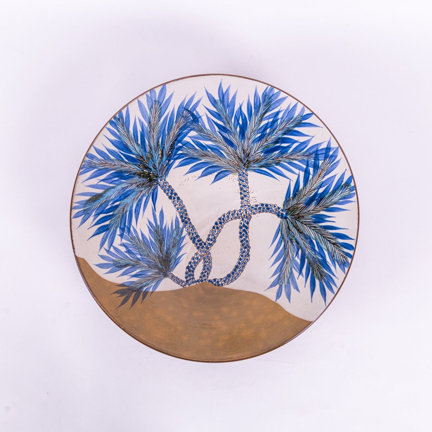 Blue Oasis Plate