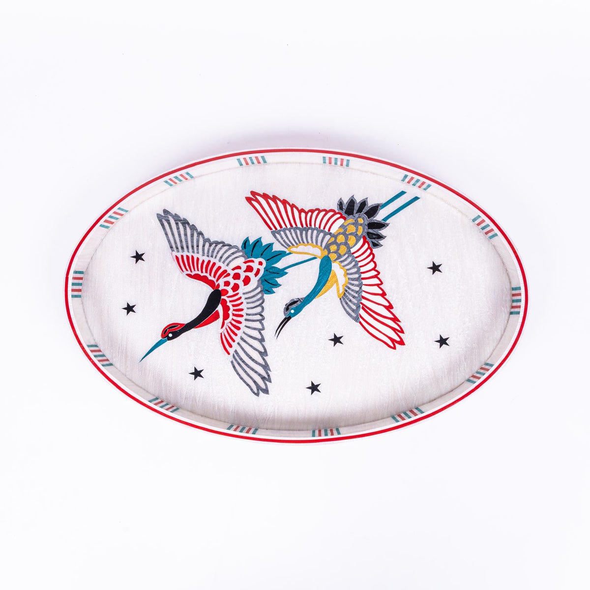 Twins Carnes- Oval Tray