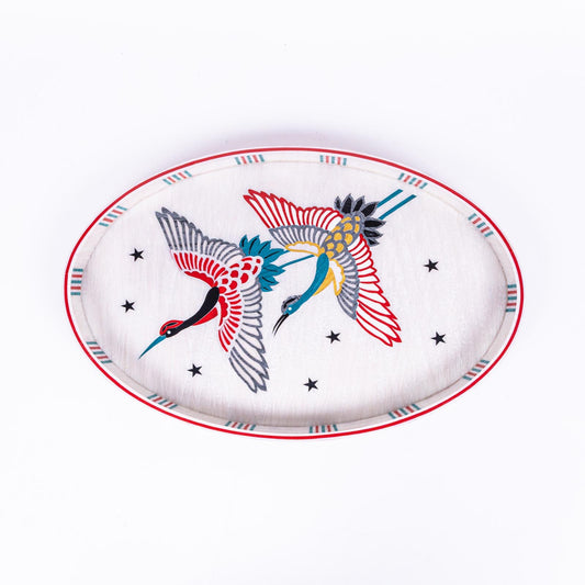 Twins Carnes- Oval Tray