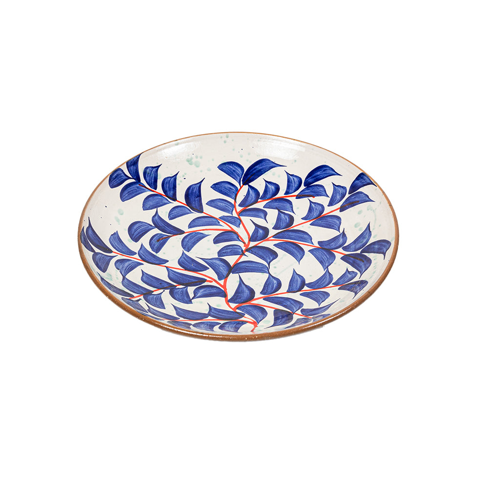 Azure Vine Plate Mid
