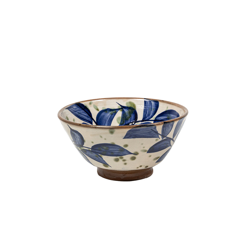 Blue Leaf Bowl Small