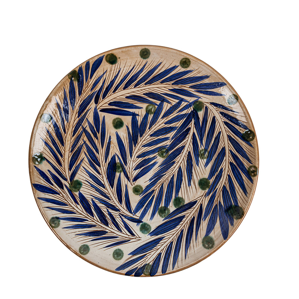 Leaf Round Plate
