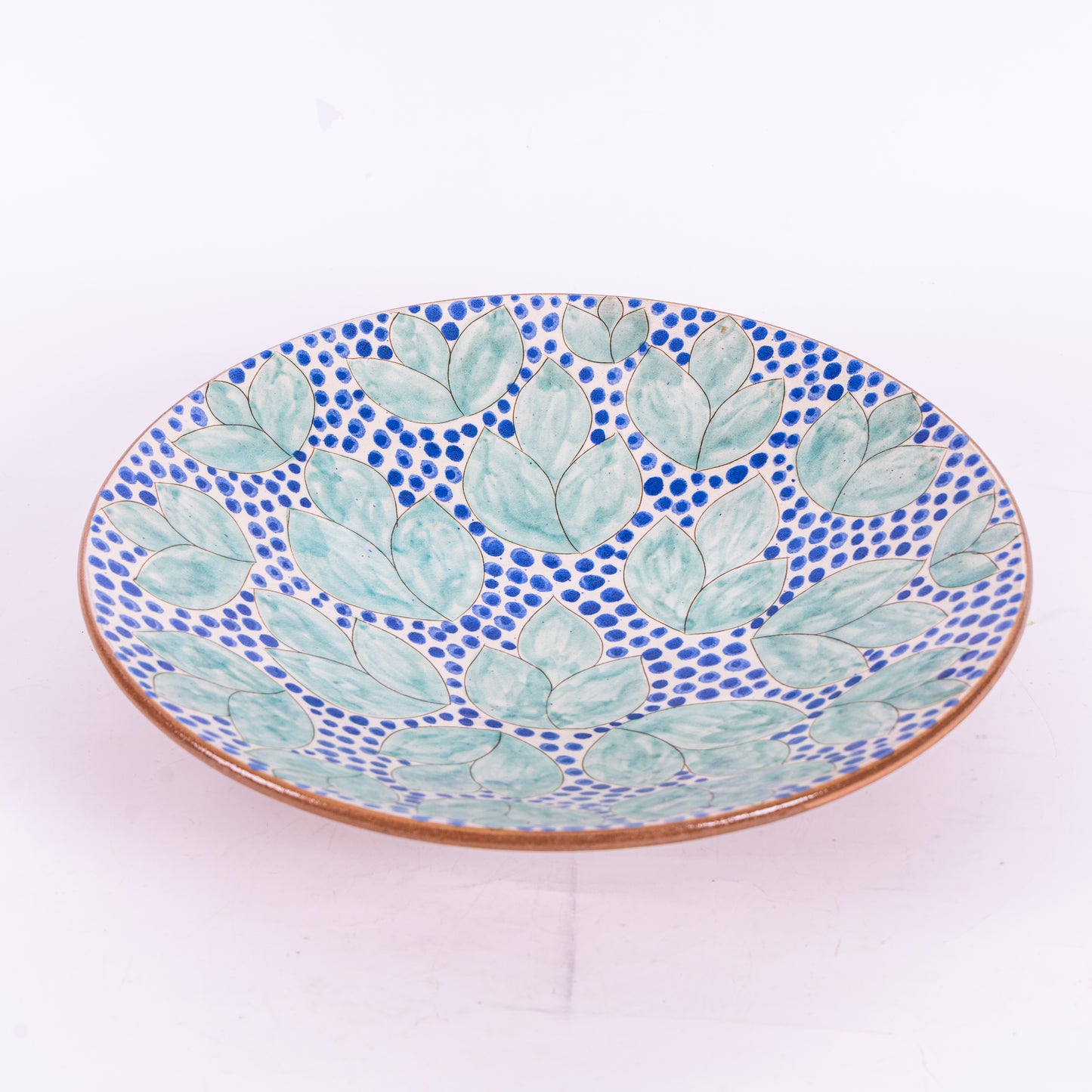 Cerulean Bloom Plate