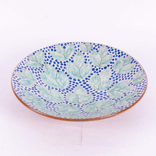Cerulean Bloom Plate