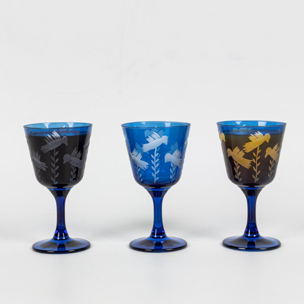 The Blue Doves Collection | Juice Glasses Set 🕊️