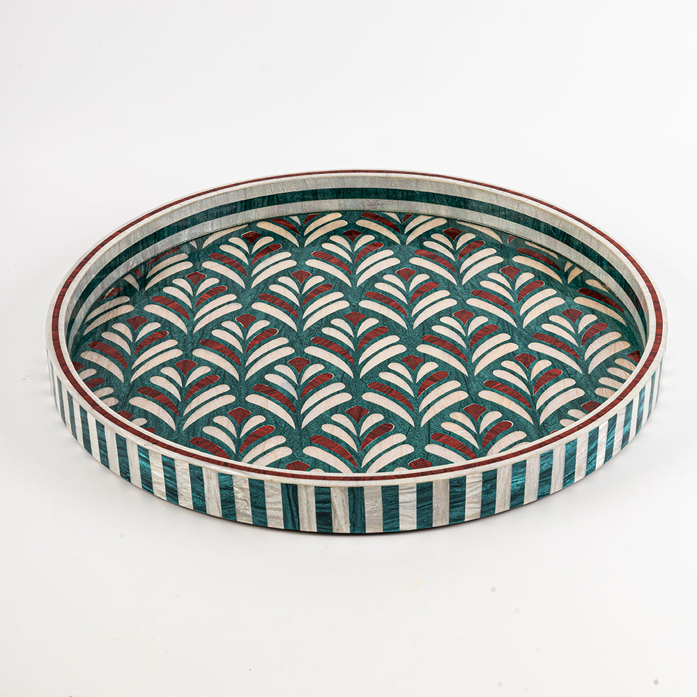 Green oasis Tray