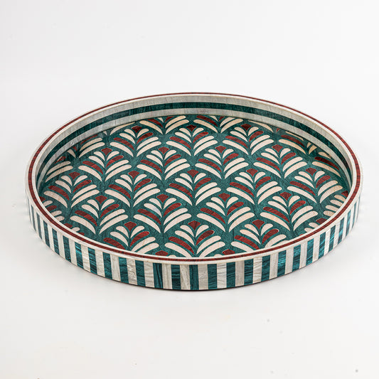 Green oasis Tray