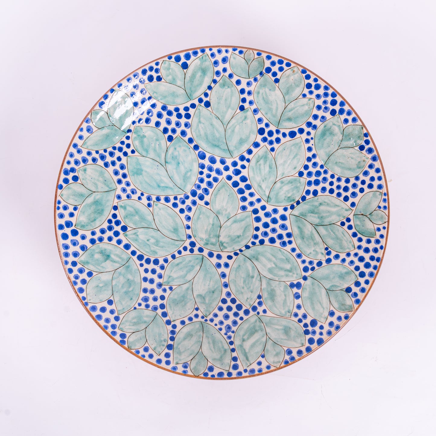 Cerulean Bloom Plate