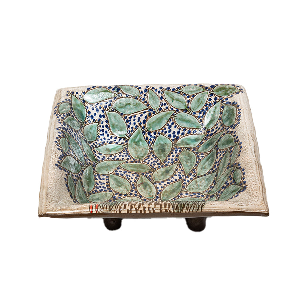 Palm Square Bowl large