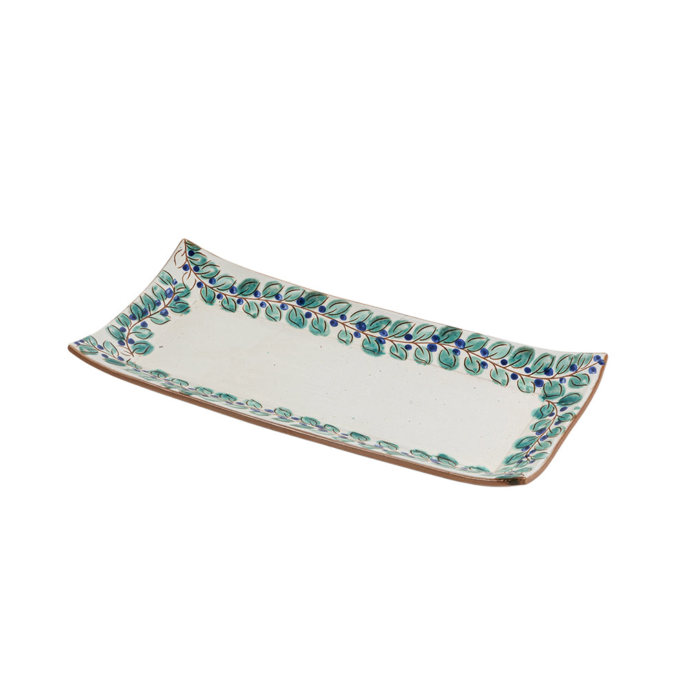 Olive Vine Rectangular Plate