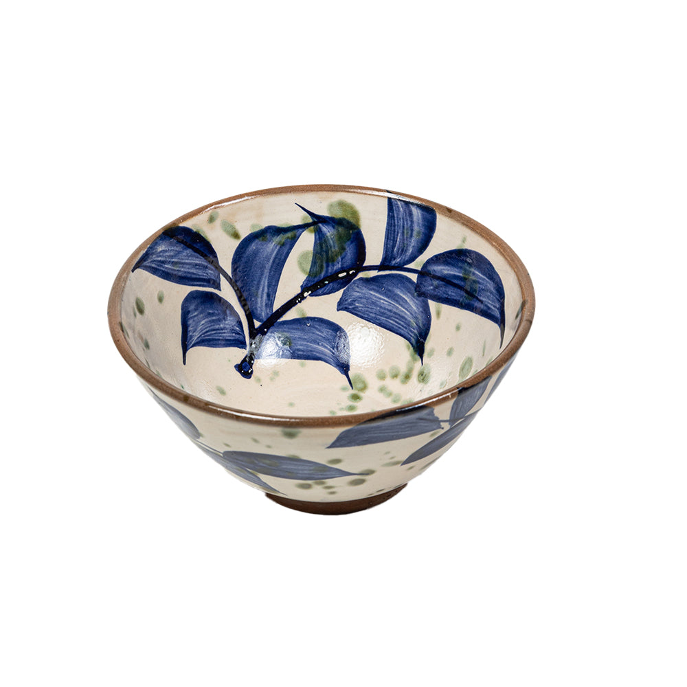 Blue Leaf Bowl Small