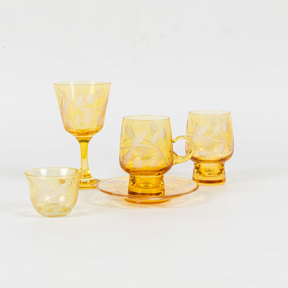 The Amber Laurel  | Tea & Coffee Set