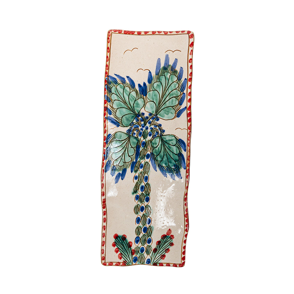 Talavera Palm Tray