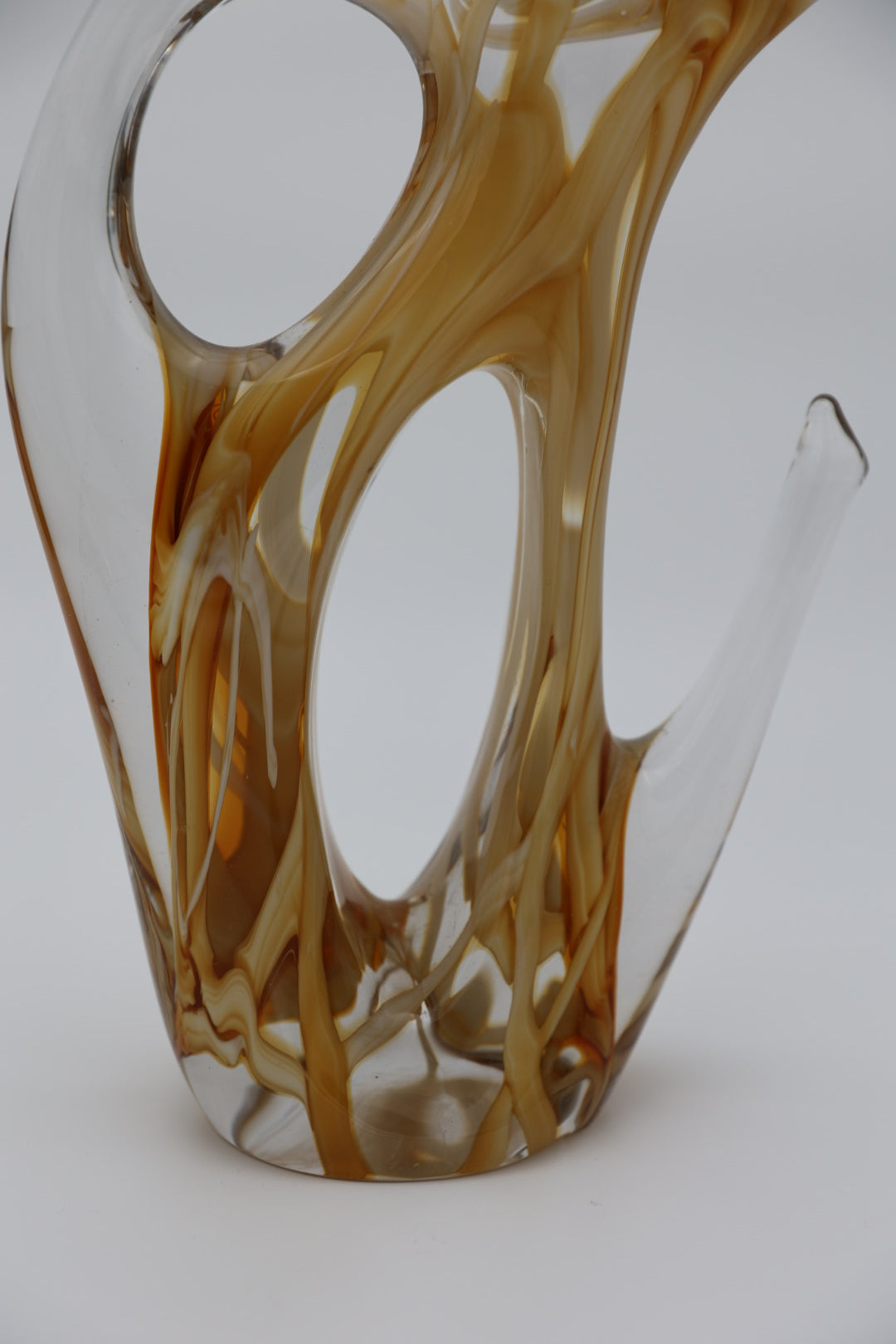 Honey Marble Drift Sculpture (Medium)