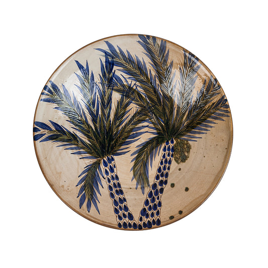 Palm Round Plate