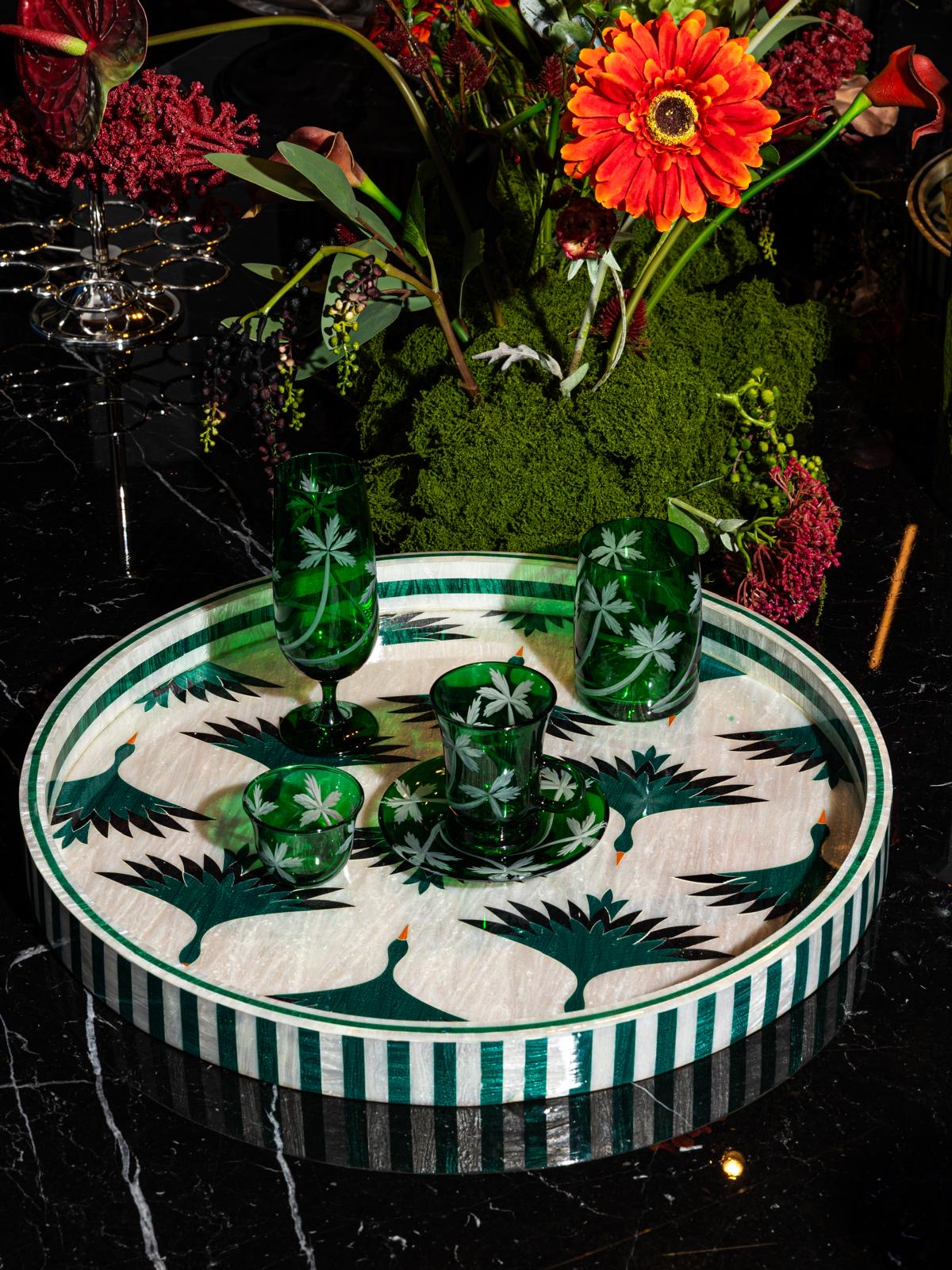 The Palm Collection | Tea & Coffee Set