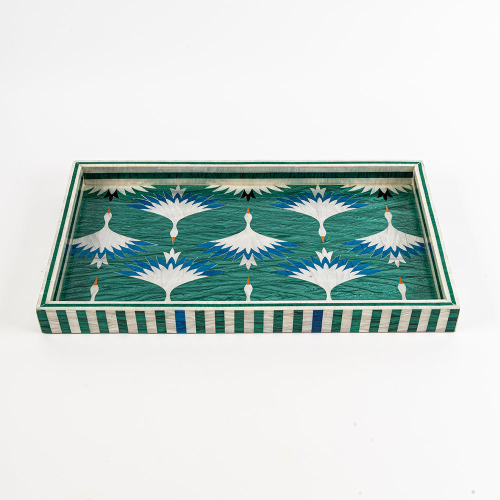Pearl Swan Tray