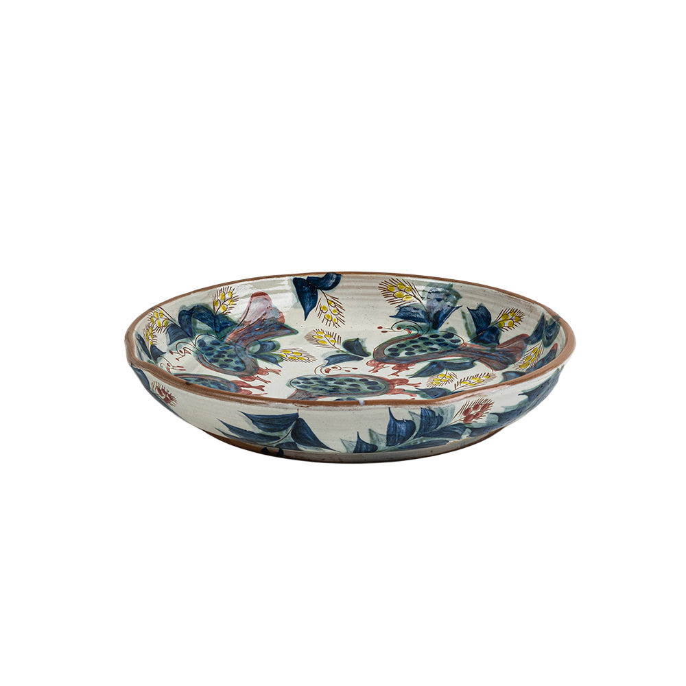 Peacock Round Plate