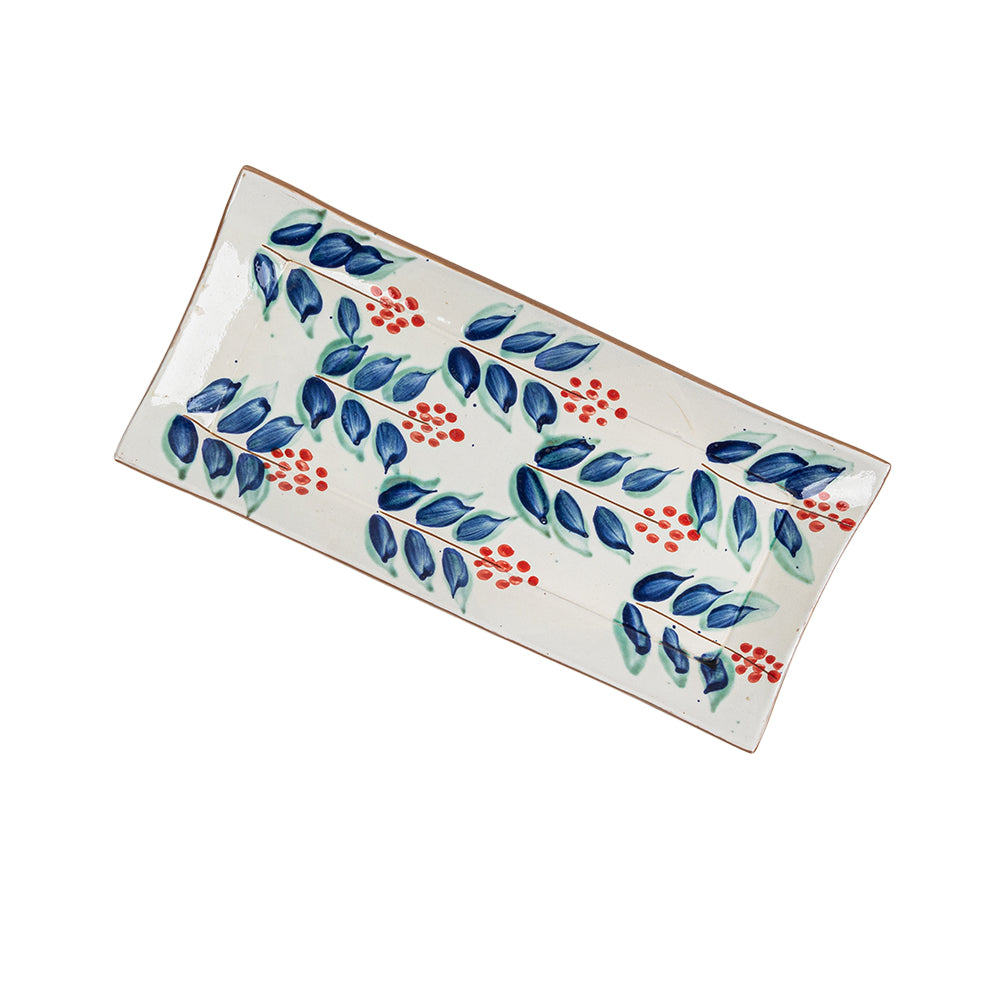 Berry Vine Rectangular plate