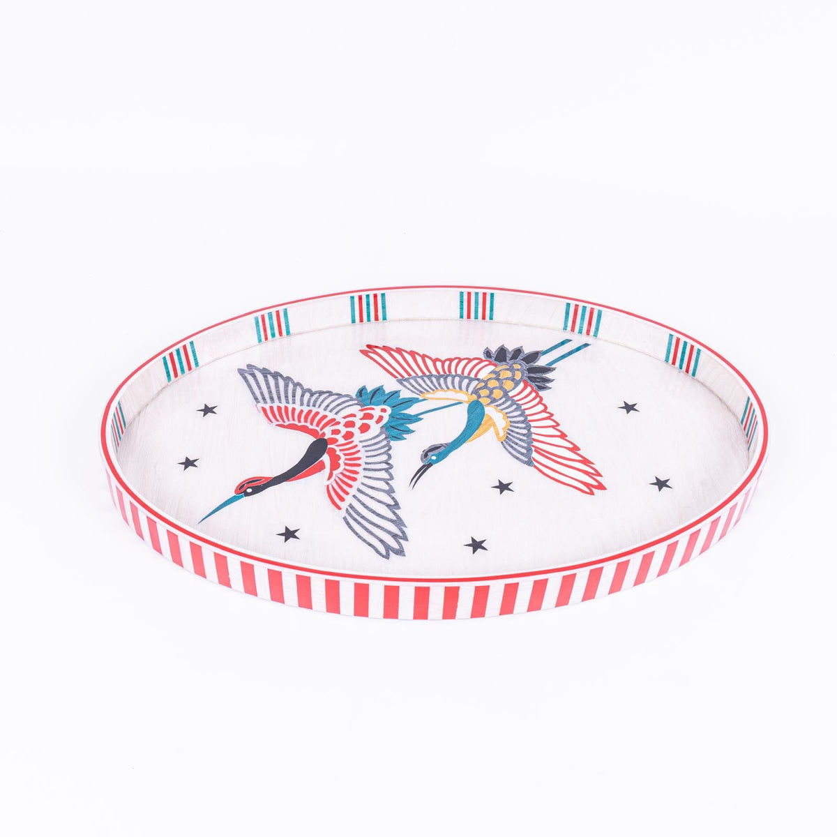 Twins Carnes- Oval Tray