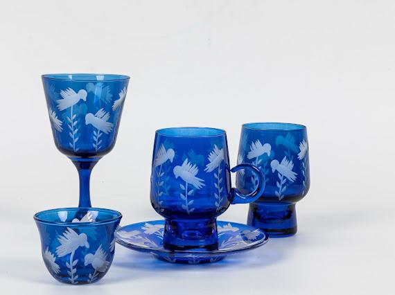 The Blue Doves Collection | Water Glasses Set 🕊️
