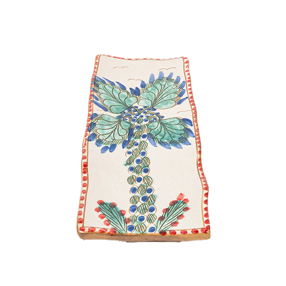 Talavera Palm Tray
