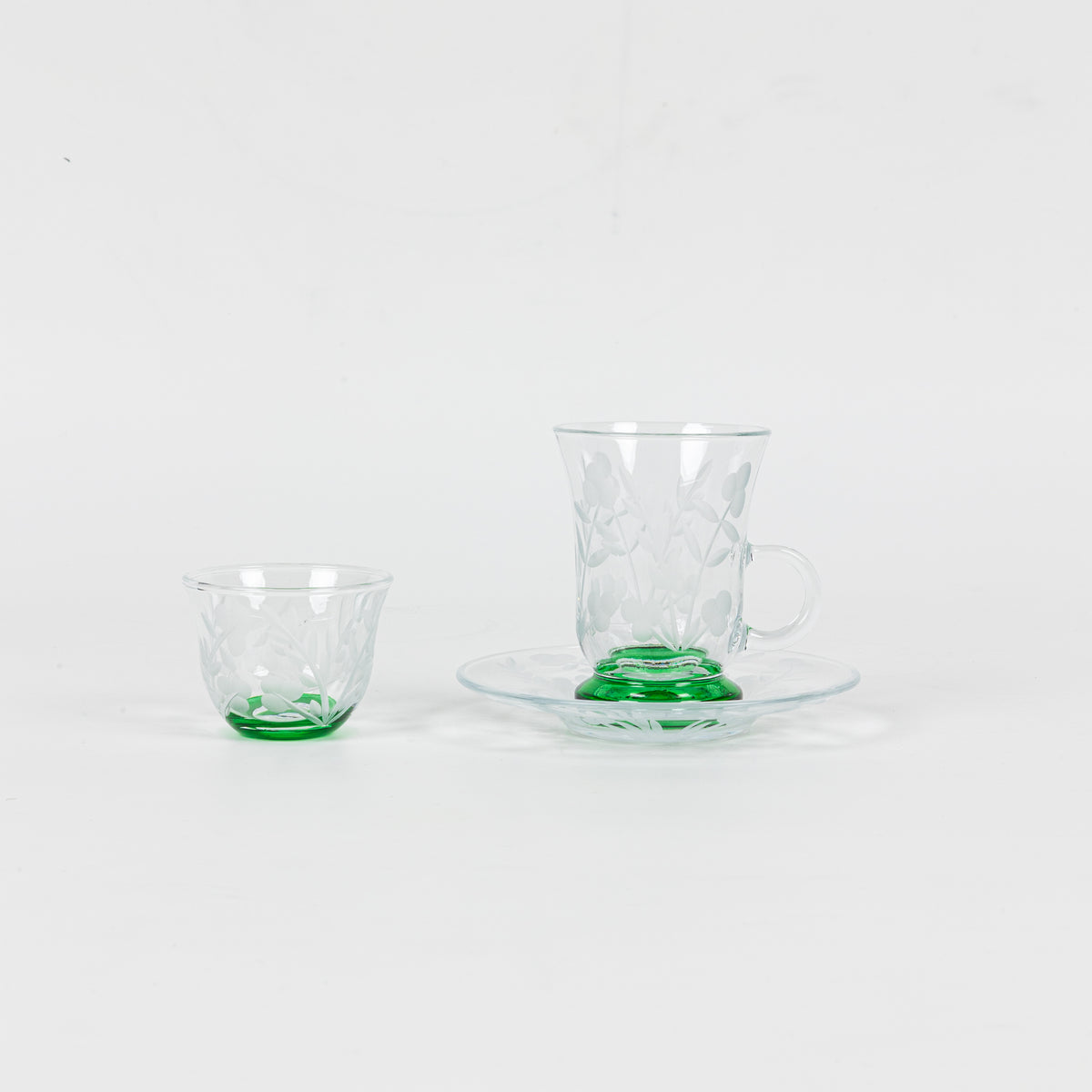 The Green Laurel  | Tea & Coffee Set