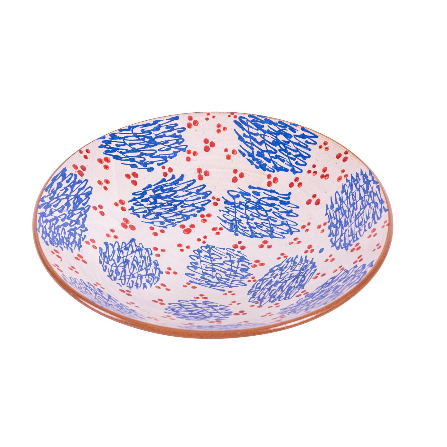 Indigo Confetti Plate