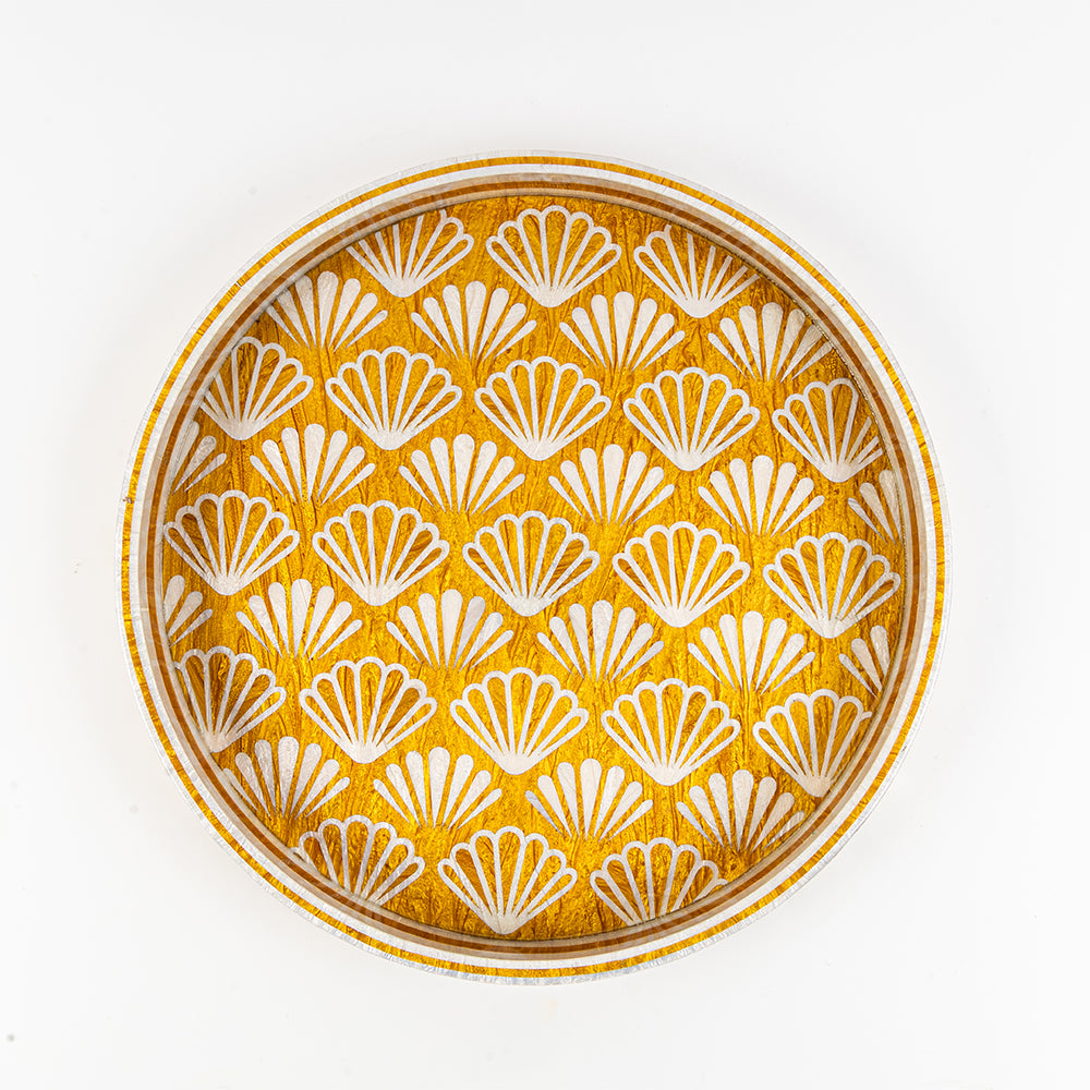 Golden Shell Tray