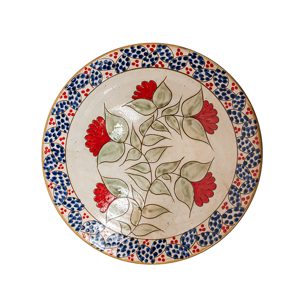 Scarlet Bloom Bowl