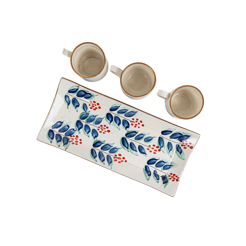 Berry Vine Rectangular plate