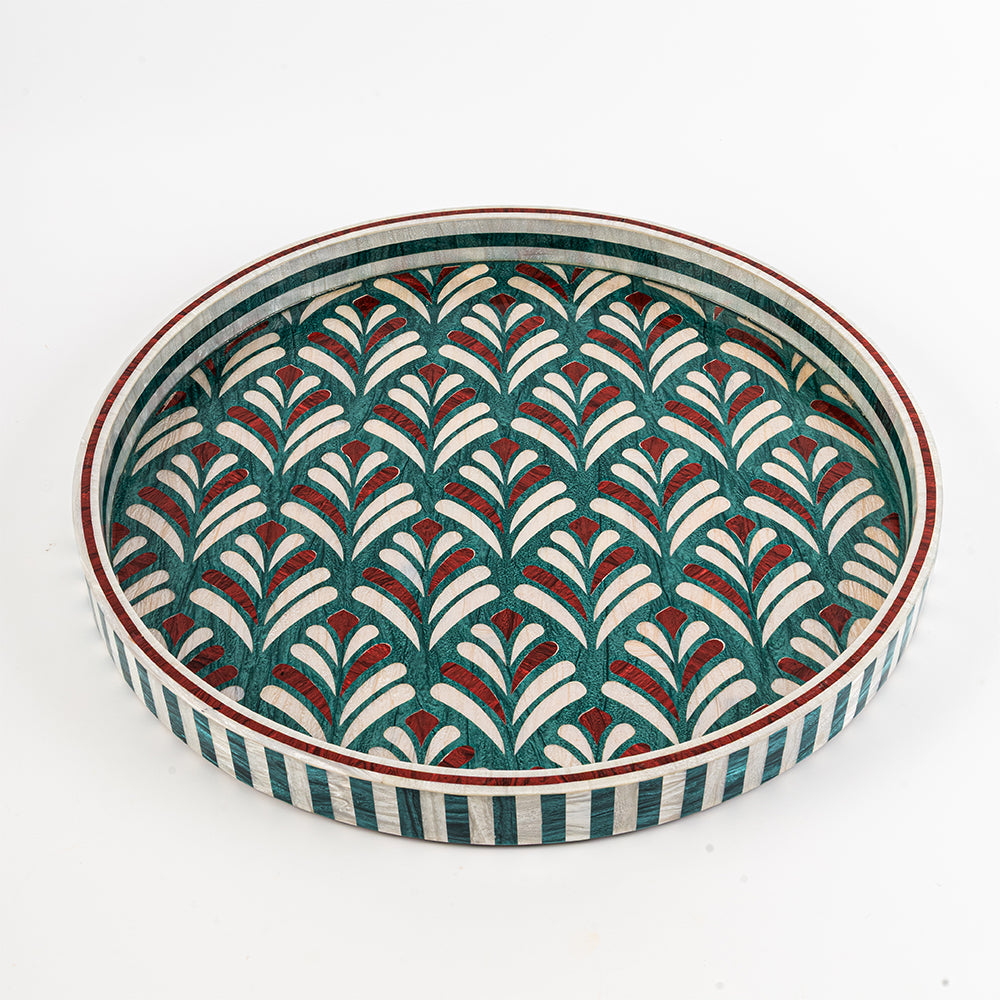 Green oasis Tray
