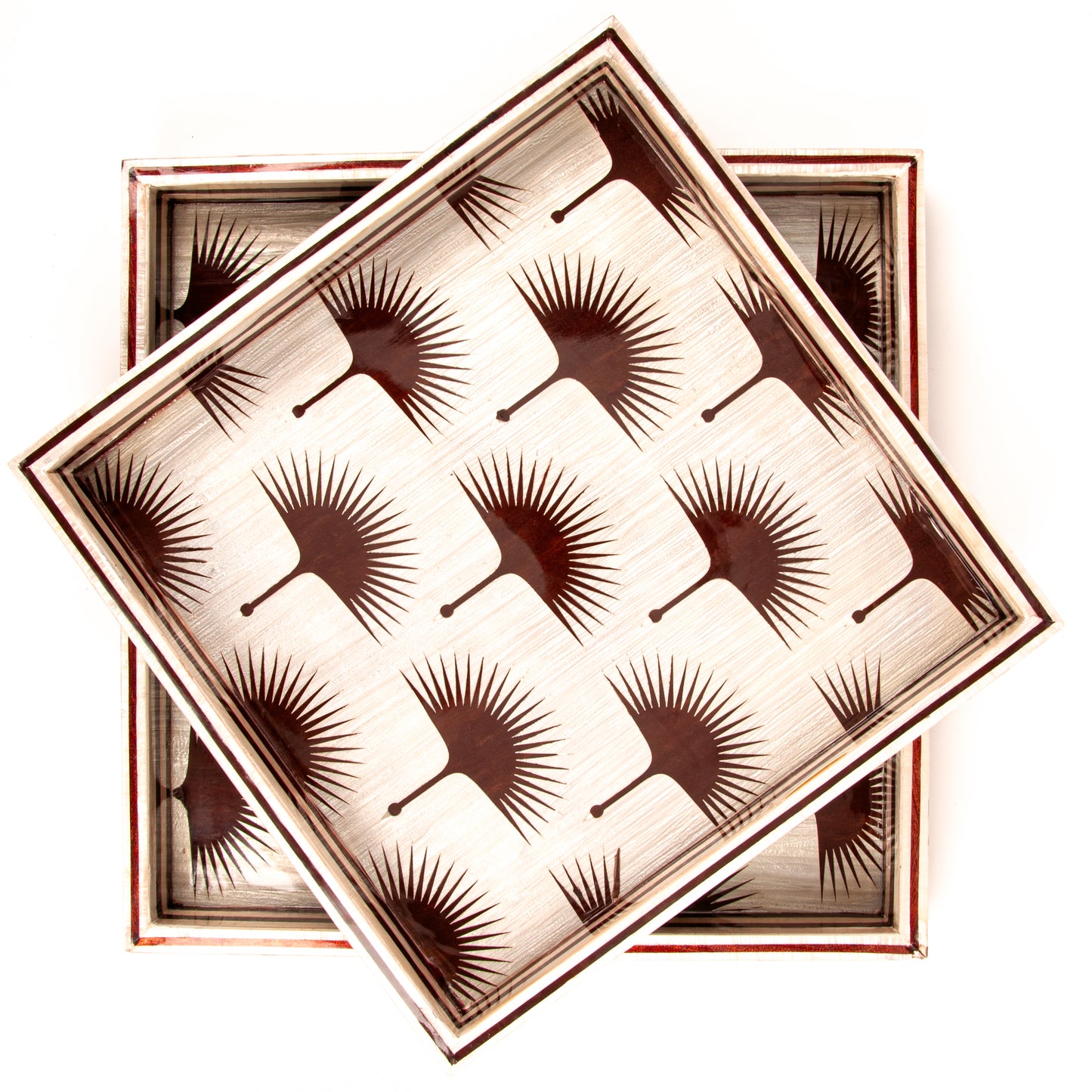 Noir Soleil Square Tray