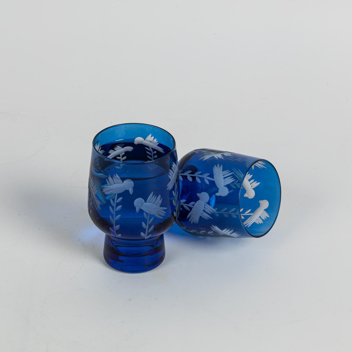 The Blue Doves Collection | Water Glasses Set 🕊️