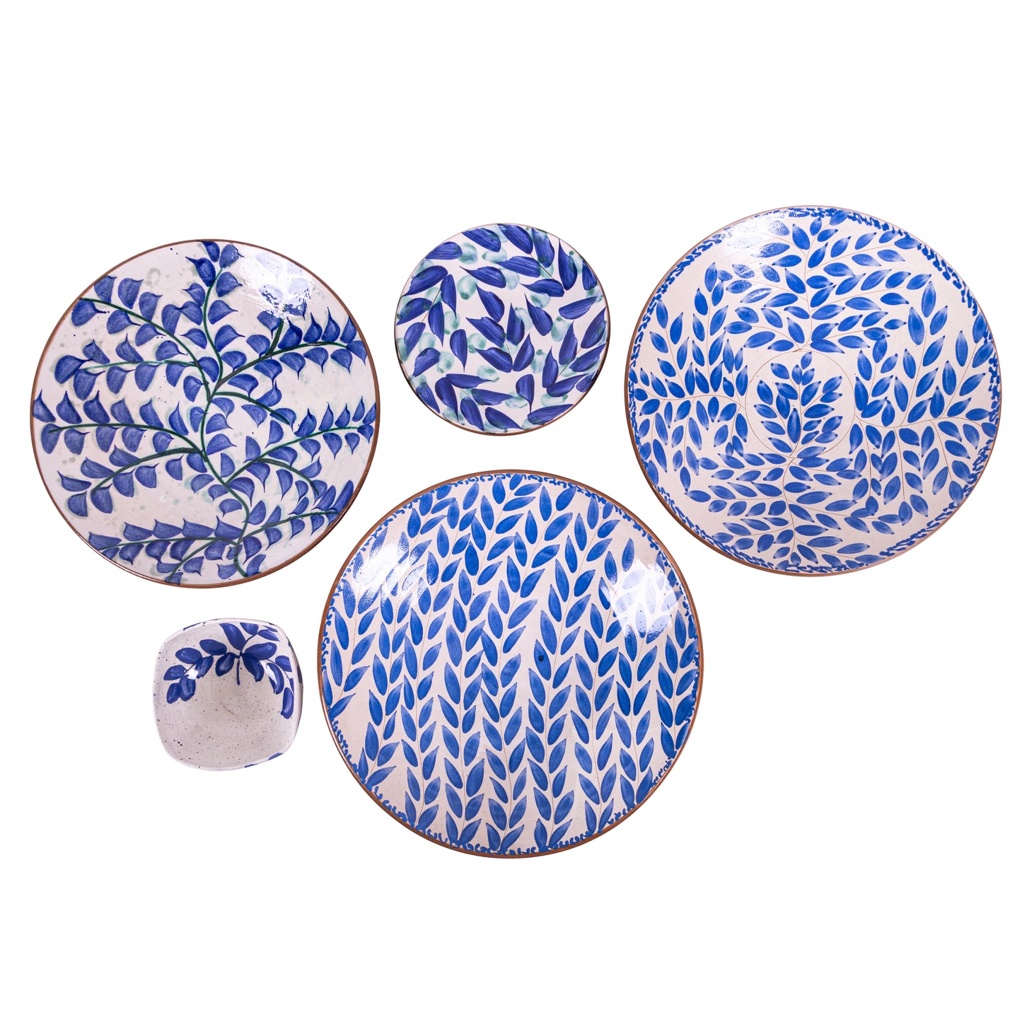 Azure Cascade Plate