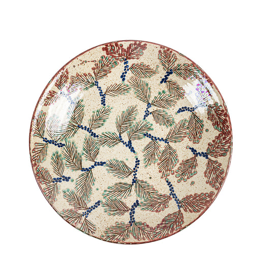 Pine Round Plate