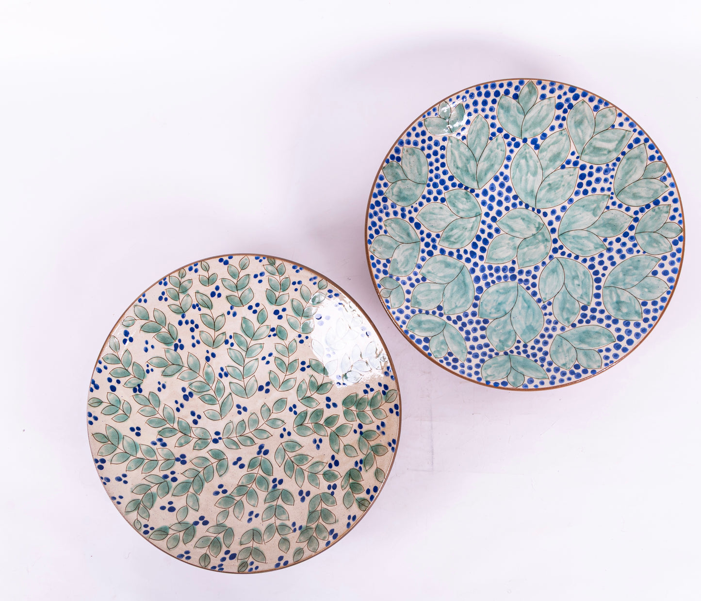 Cerulean Bloom Plate