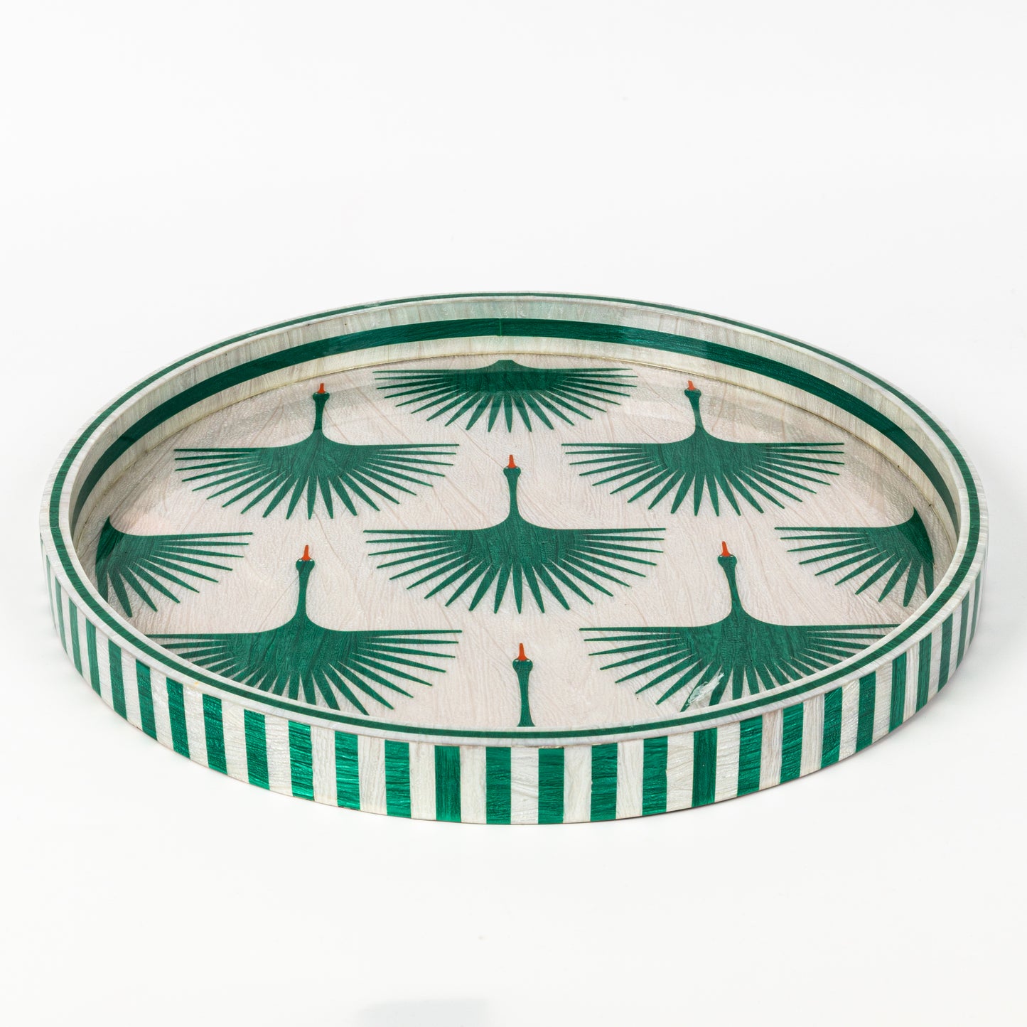 Emerald Swan Lune Tray (NEW)