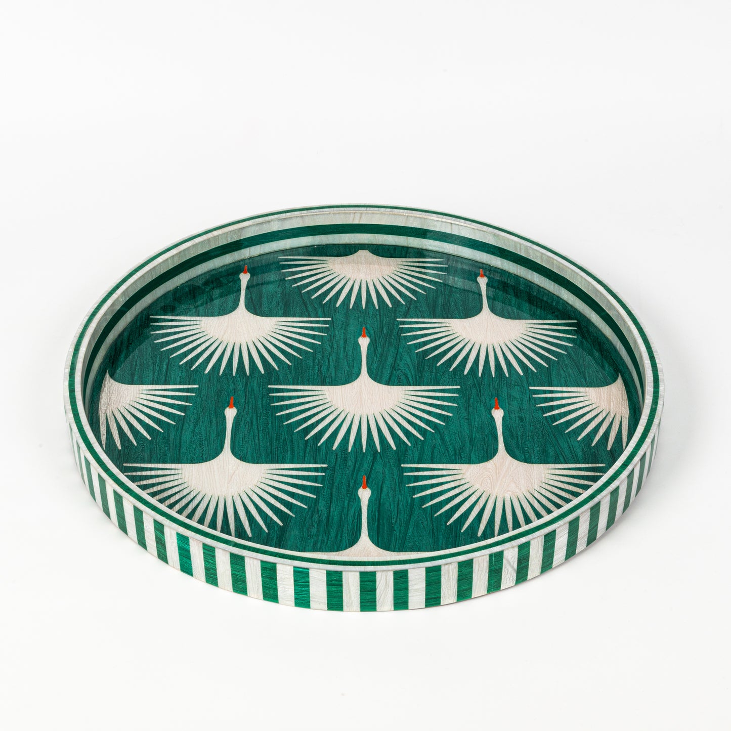 Emerald Swan Soleil Tray (NEW)